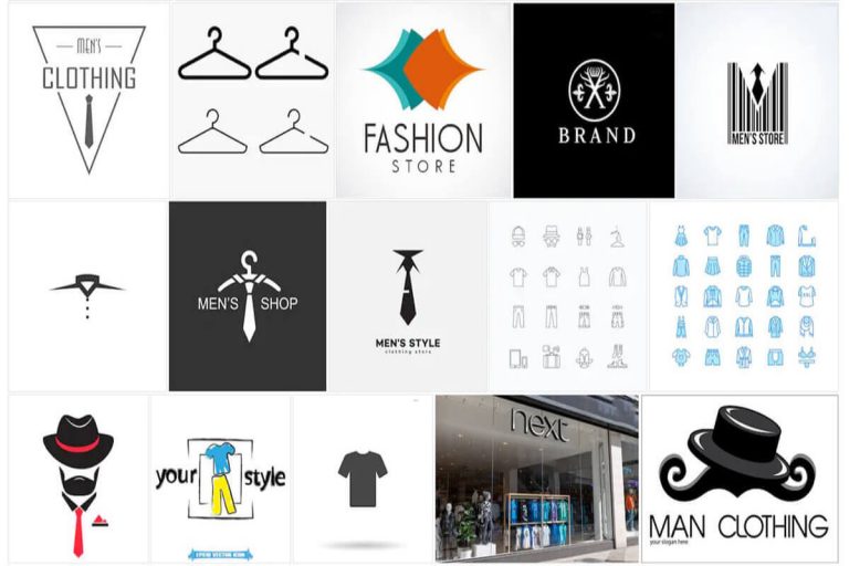 Mẫu logo thời trang tối giản