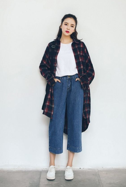 Quần baggy ống rộng với phom dáng thoải mái và dễ ứng dụng