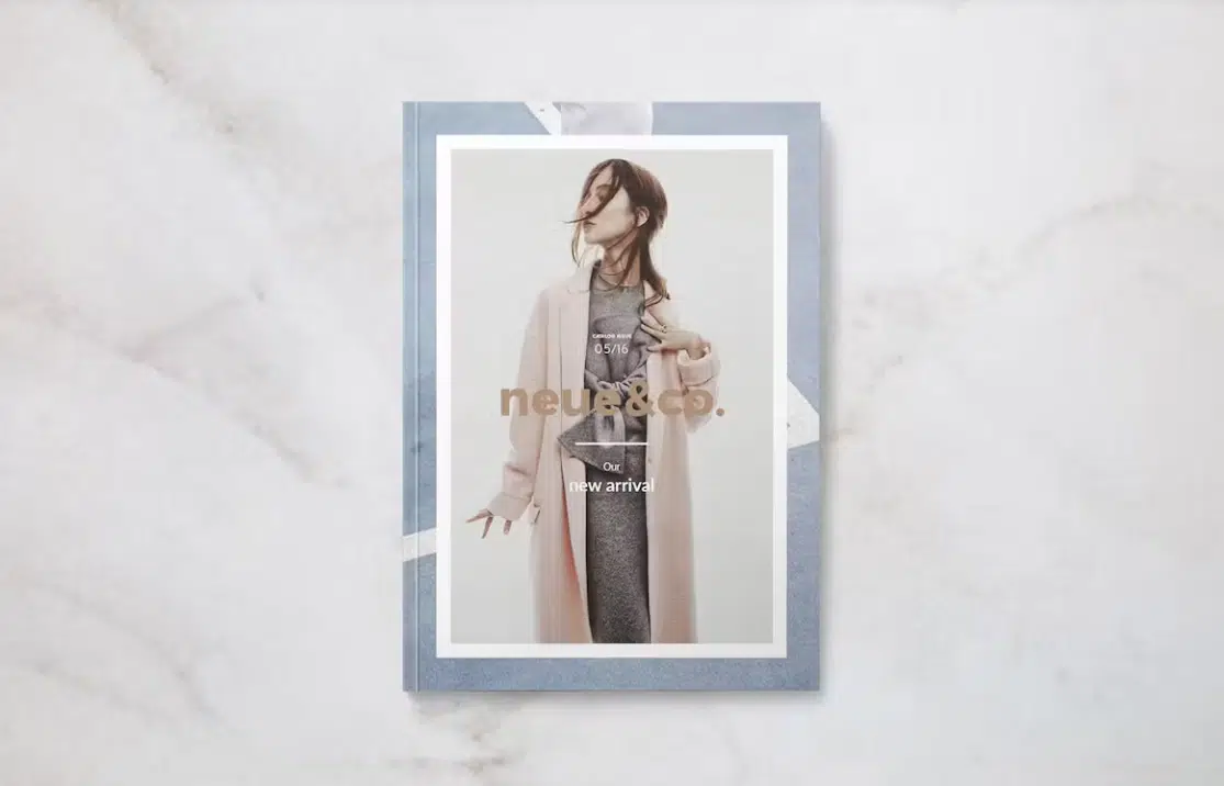 Lookbook tối giản kiểu kiến trúc