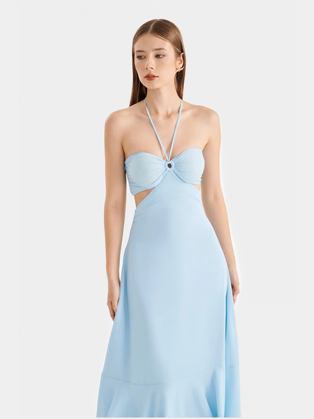 Đầm cut out phần eo