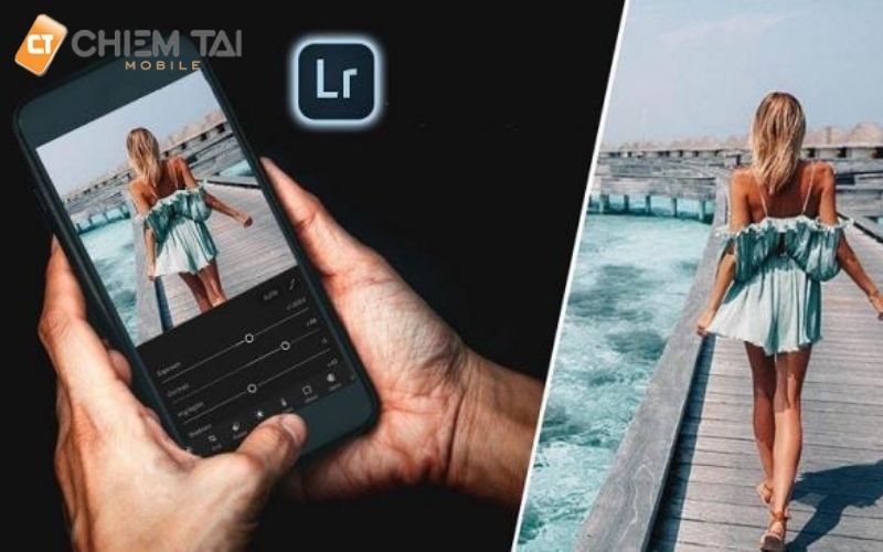 Giao diện app chụp ảnh quần áo