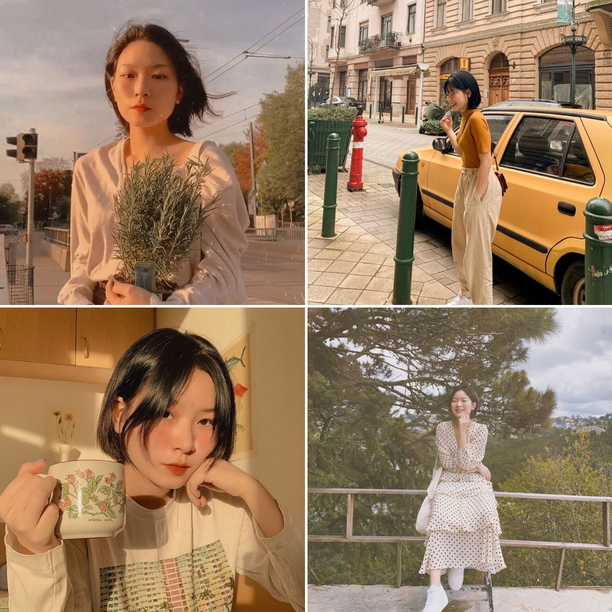 Thạch Trang – phong cách 90s Vintage aesthetic