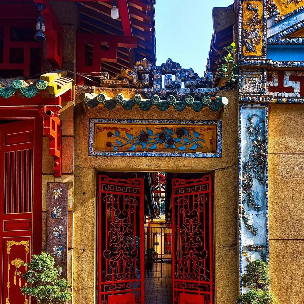Lăng Ông Bà Chiểu kiến trúc lăng tẩm truyền thống ở Bình Thạnh