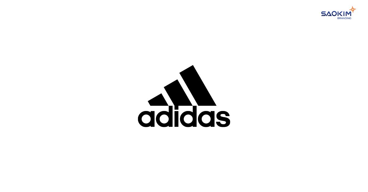Mẫu logo thương hiệu thời trang Adidas