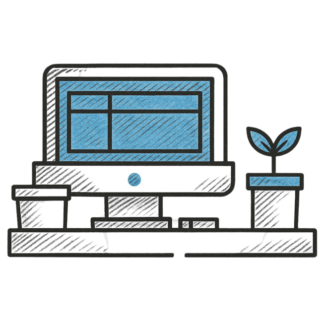 Biểu tượng công cụ desktop của Sejda trên nền giao diện gọn nhẹ