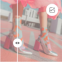 Giao diện chỉnh ảnh thời trang trên Picsart giúp xử lý nhanh ảnh lookbook và ảnh bán hàng