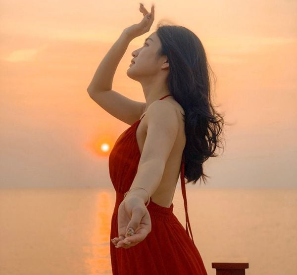 Che nắng với hoàng hôn