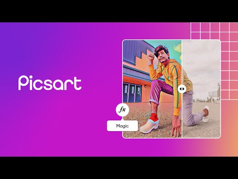 PicsArt ứng dụng chỉnh ảnh và xóa vật thể sáng tạo