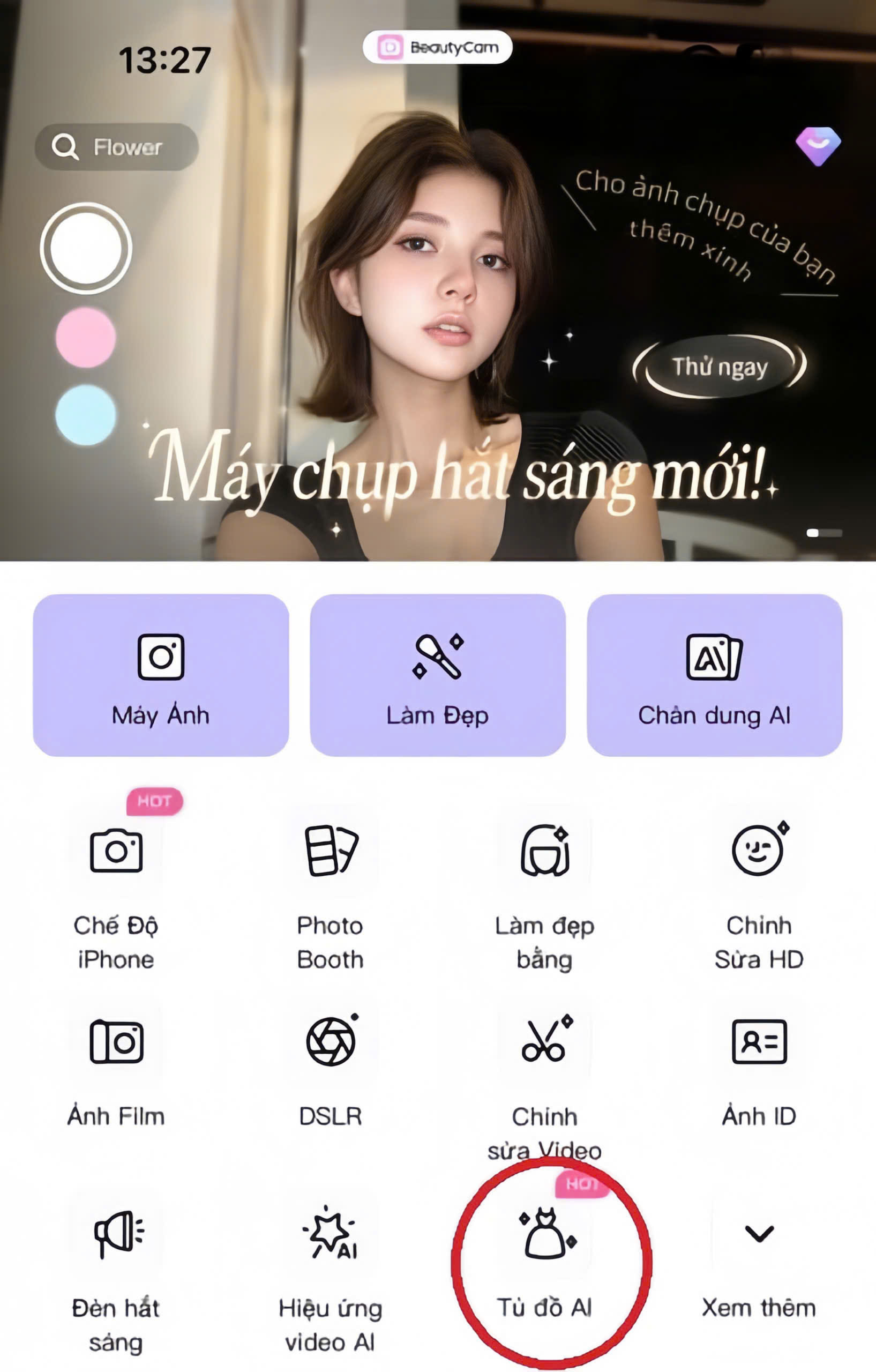 App Beauty Cam – Trải nghiệm thử trang phục ảo nhanh chóng