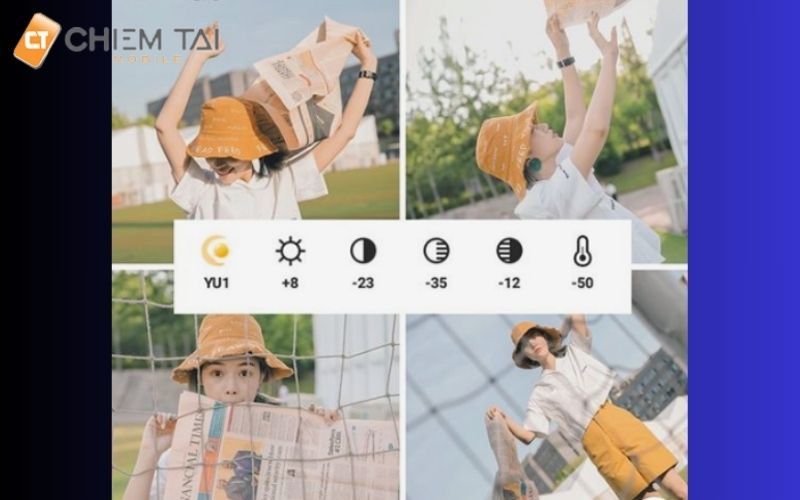 Sử dụng Foodie để tạo hiệu ứng màu sắc sinh động cho trang phục