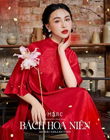 Bách hoa niên, áo dài collection 2024