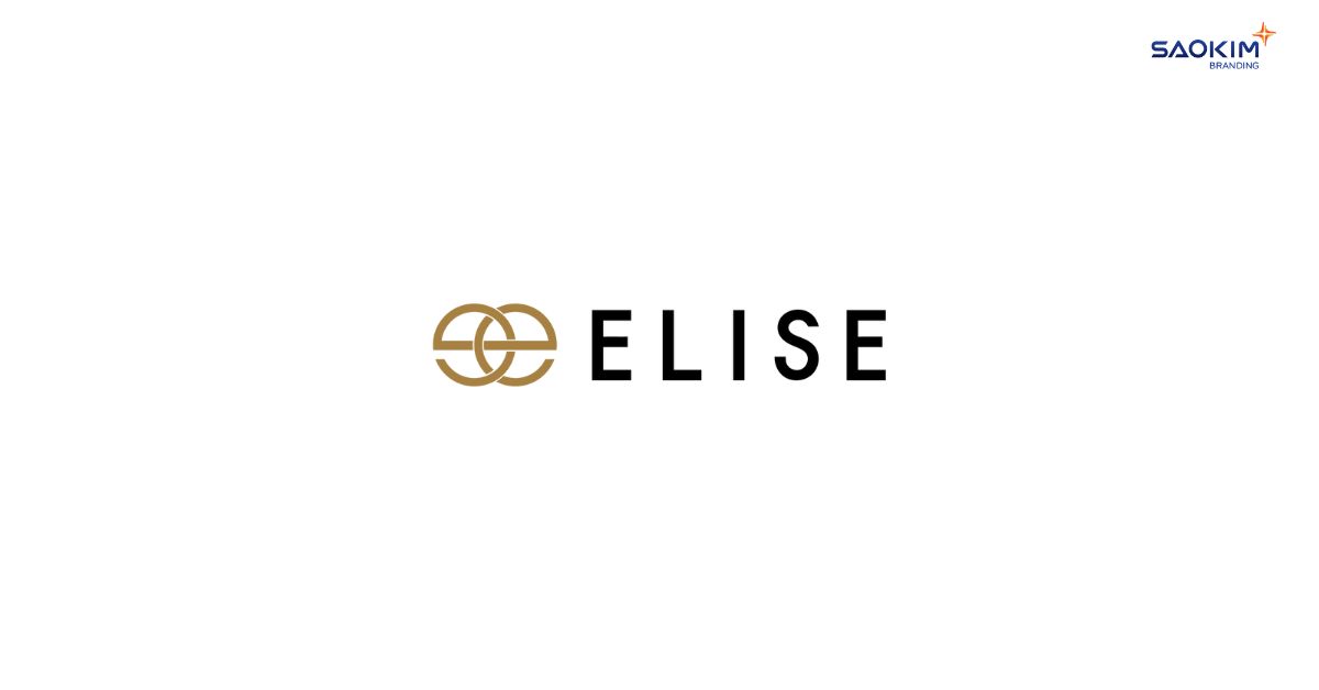 Mẫu logo thương hiệu thời trang Elise