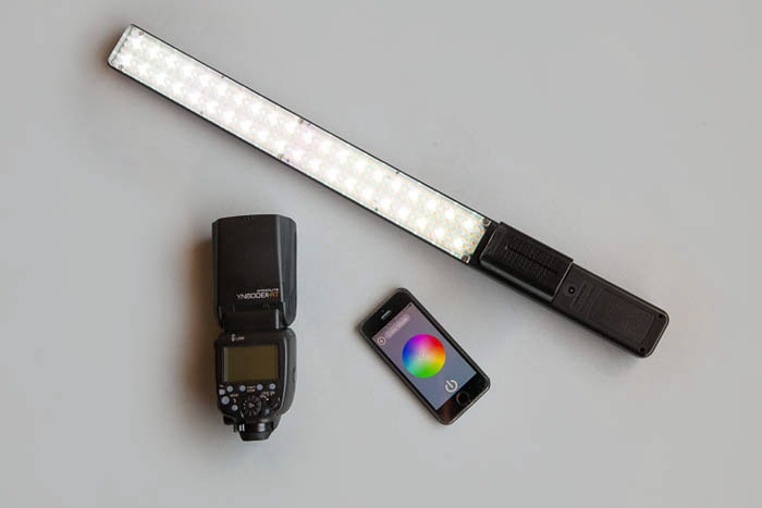 Đèn flash chụp thời trang