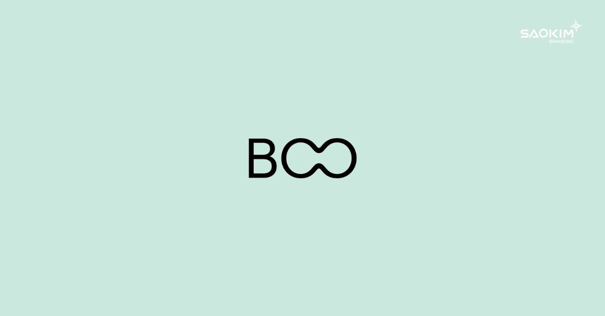 Mẫu logo thương hiệu thời trang BOO