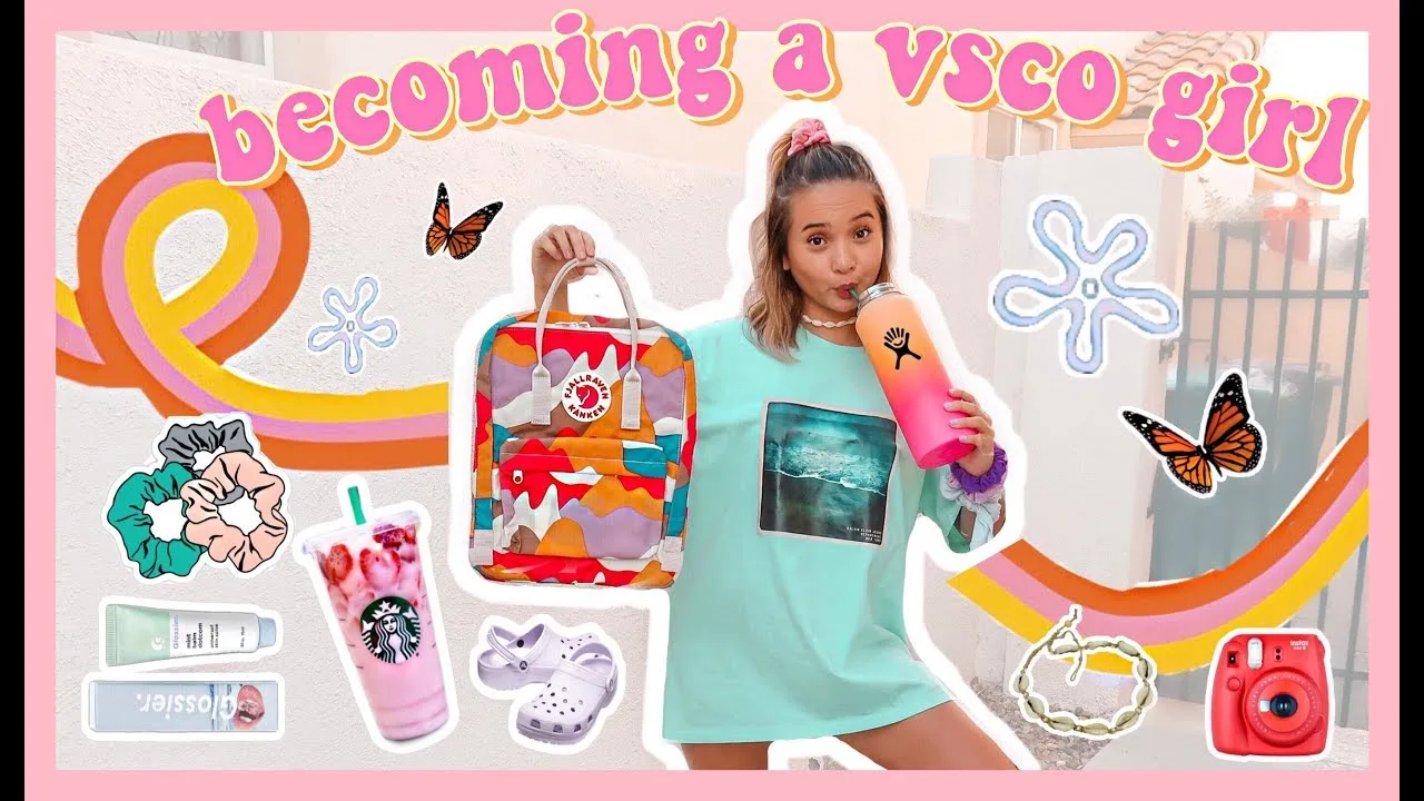 Những món đồ cơ bản của VSCO girl