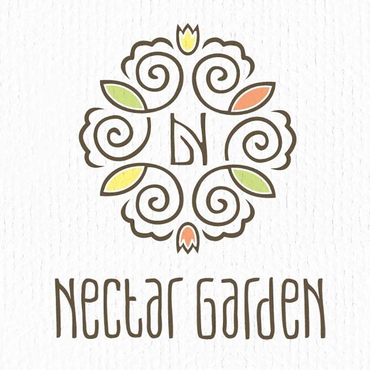 Thiết kế logo nữ tính, thiên nhiên