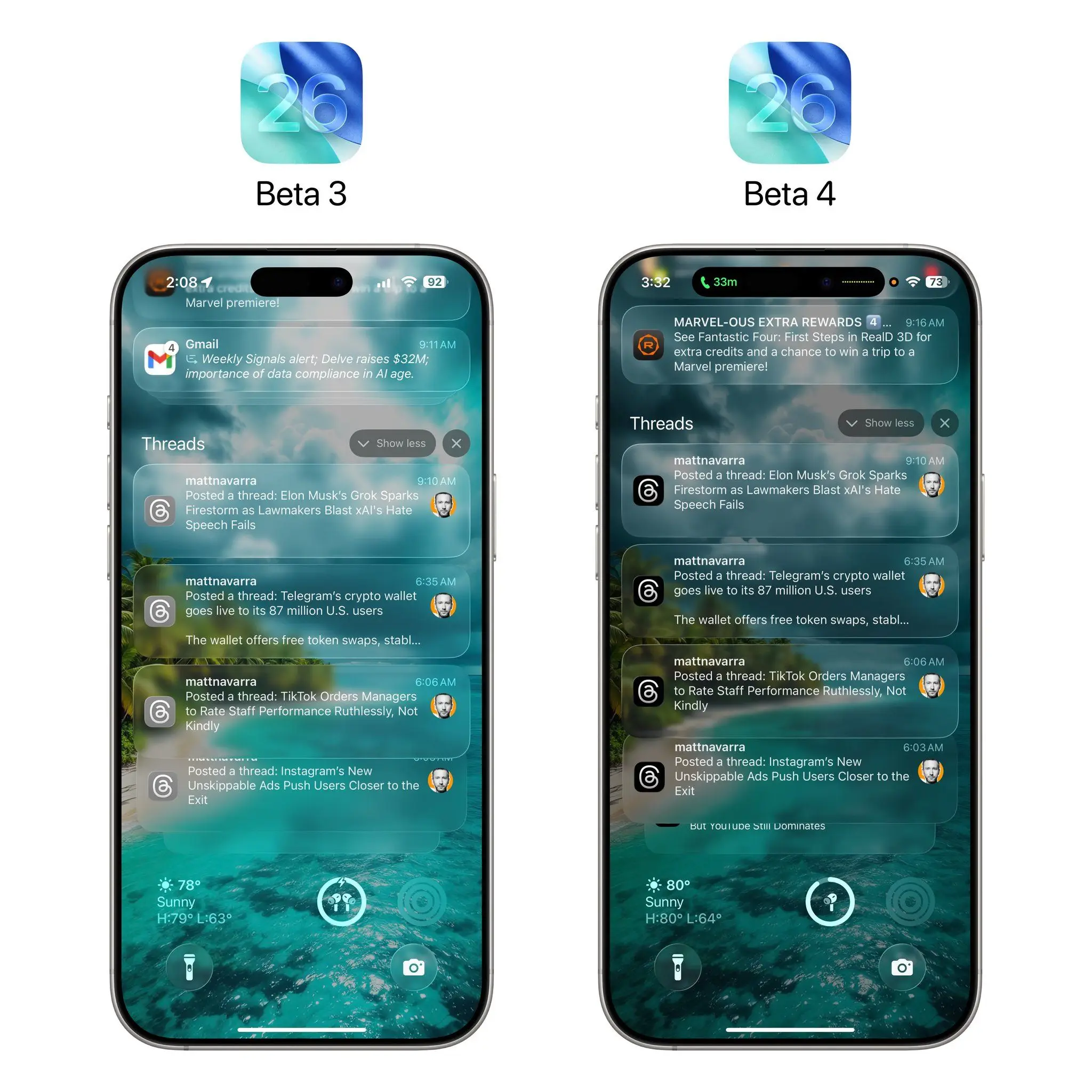 Phiên bản iOS 26.4 Release Candidate