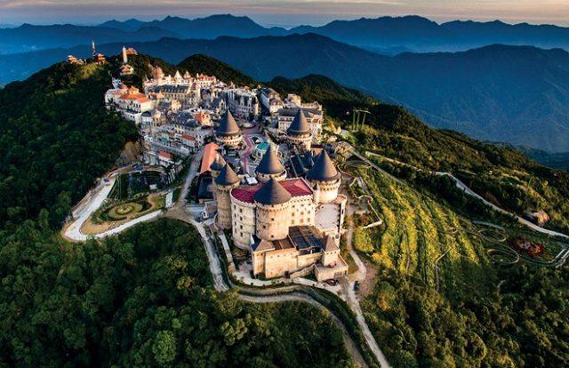Quang cảnh ấn tượng tại Bà Nà Hill - Đà Nẵng