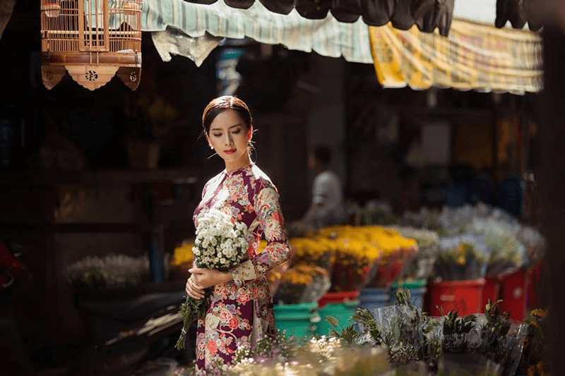 Chợ hoa Quảng Bá tô thêm không khí sắc xuân