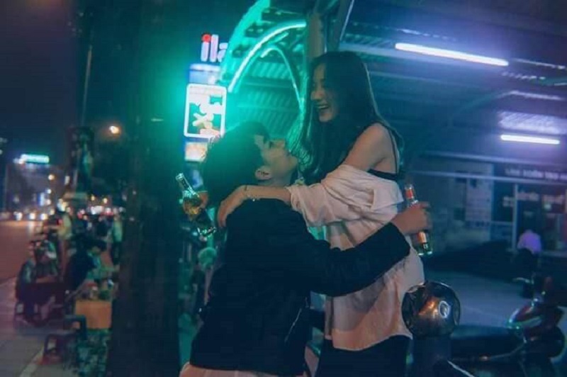 Chụp ảnh với dáng nhất bổng người