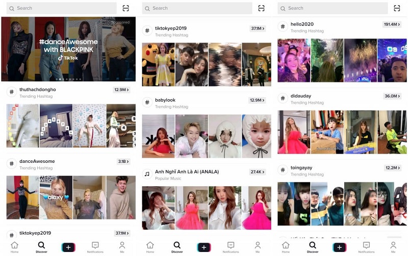 Gắn hashtag cho các video