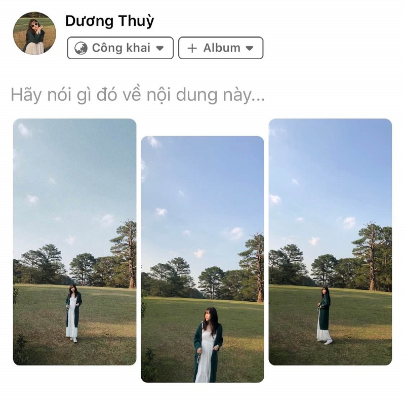 Bố cục cột của Facebook