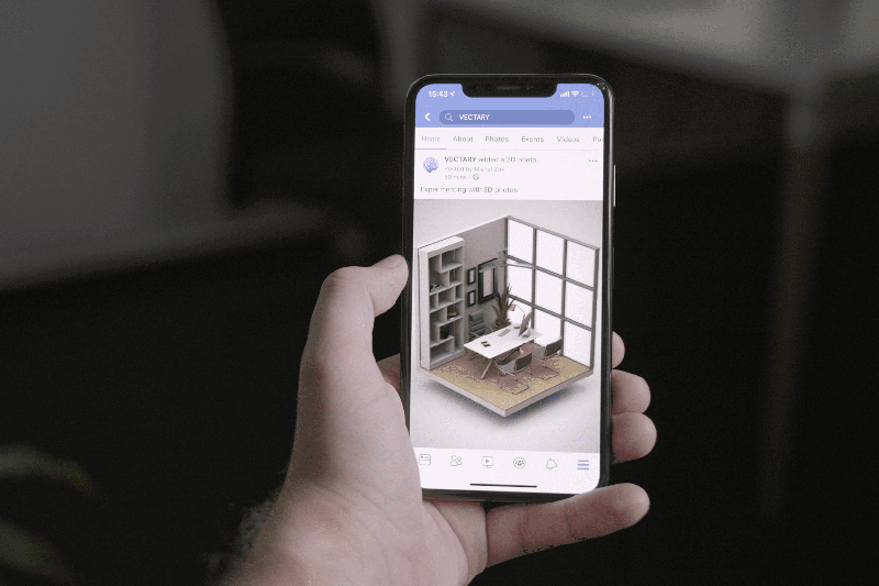 Sử dụng các điện thoại có hỗ trợ tính năng chụp ảnh 3D