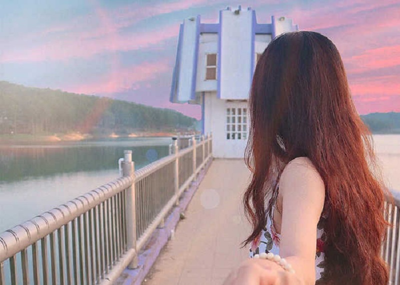 Chụp ảnh ở Hồ Tuyền Lâm