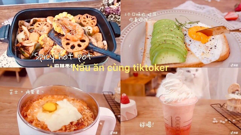 Quay những video hướng dẫn nấu ăn