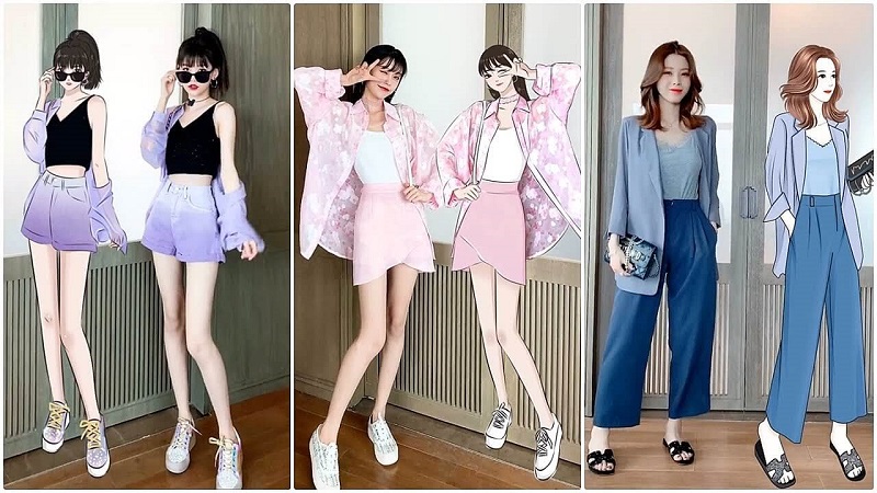 Thời trang luôn có đất diễn trên Tiktok