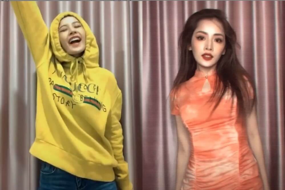 Chi pu và video tik tok biến hình cực sexy