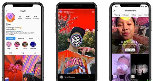 Cách tự tạo Filter trên Instagram