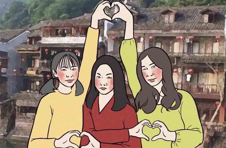 Chụp kỷ yếu cùng bạn