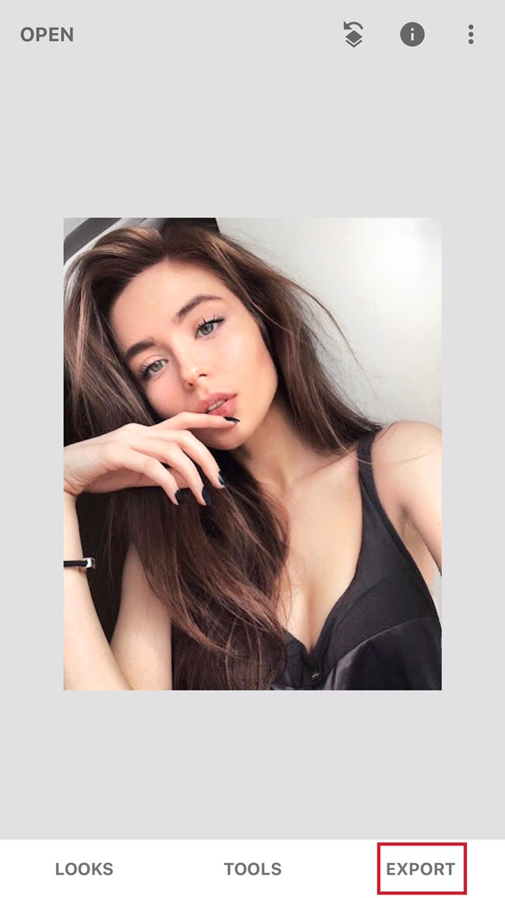 Thao tác lưu ảnh