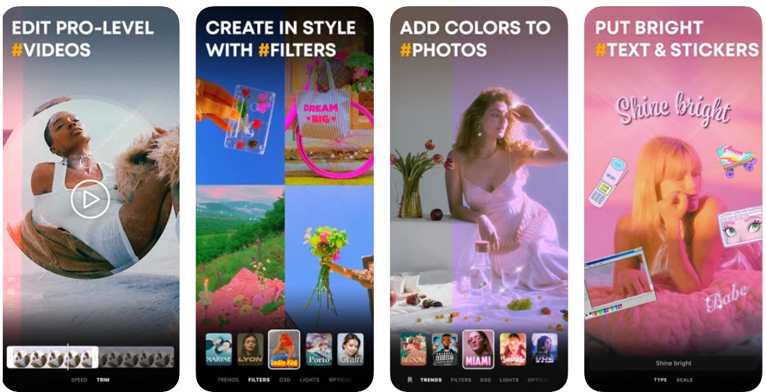 App chỉnh ảnh Prequel