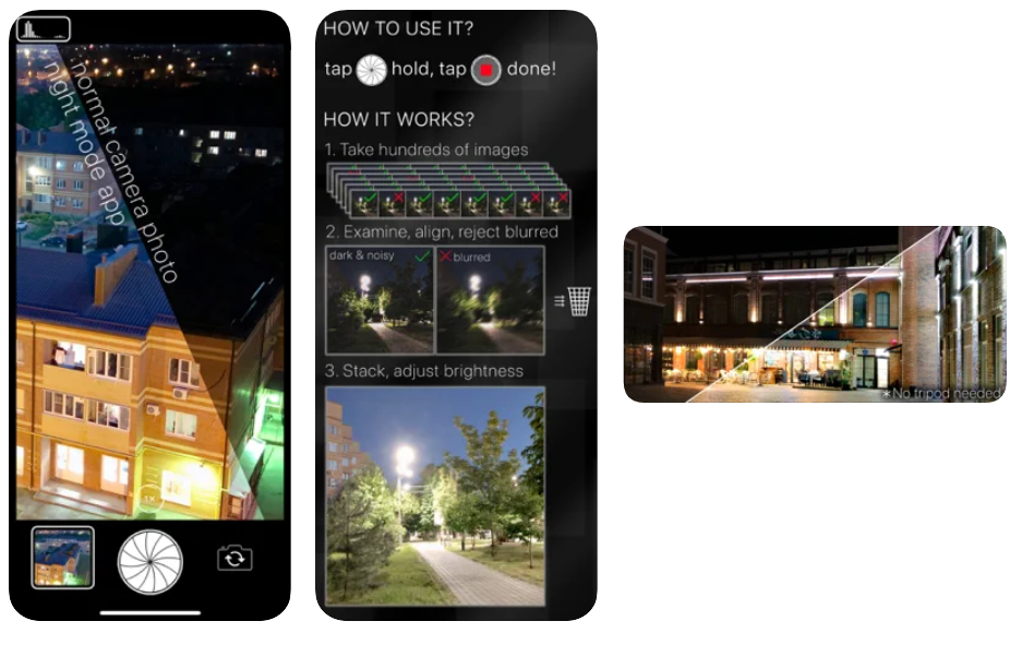 Ứng dụng Stabilized Night Camera