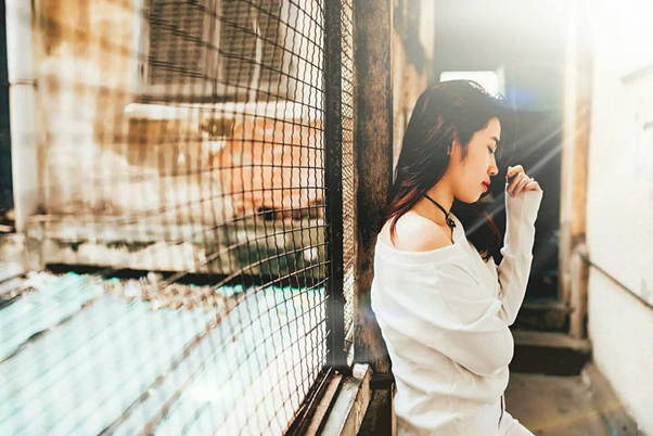 Một góc chụp tại chung cư Tôn Thất Đạm