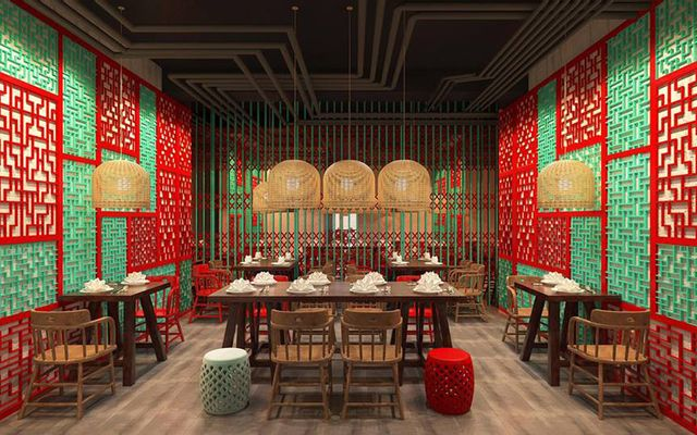 Mỗi tầng tại A Mà được trang trí nhiều kiểu khác nhau