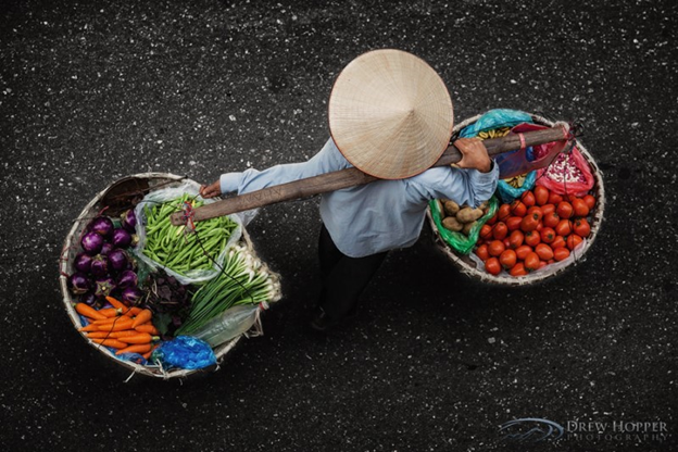Chụp với góc nhìn của chim sẽ giúp bức ảnh của bạn trở nên thú vị hơn rất nhiều