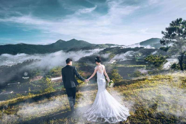 Ảnh cưới săn mây tại Đà Lạt