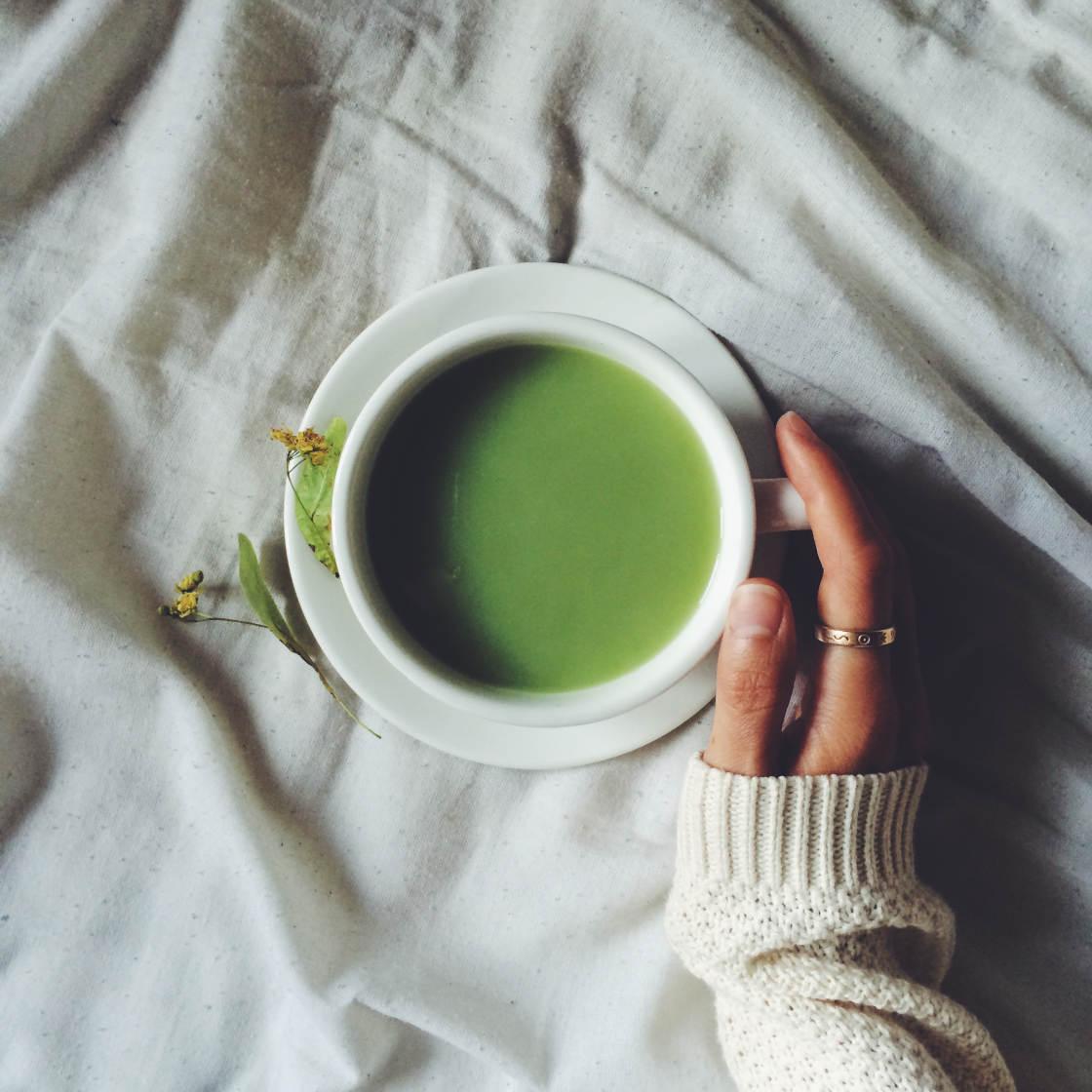 Một tách Matcha ấm áp