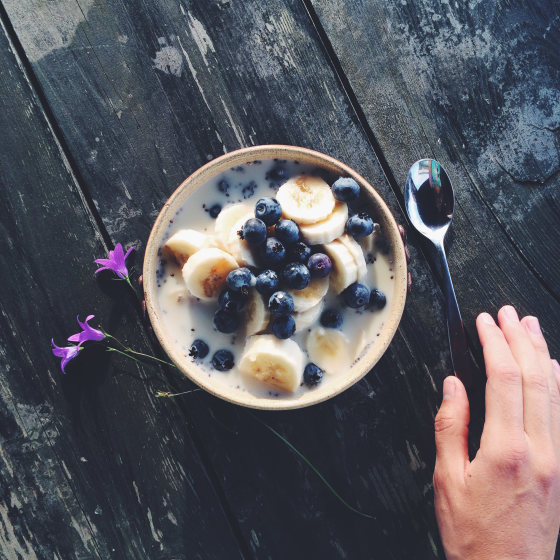 Một món ăn khá healthy được chụp rất nghệ thuật