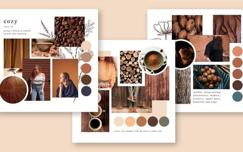 Lên ý tưởng cho moodboard