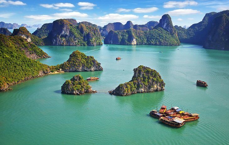 Địa điểm du lịch trong nước dành cho bạn thích du ngoạn trên thuyền