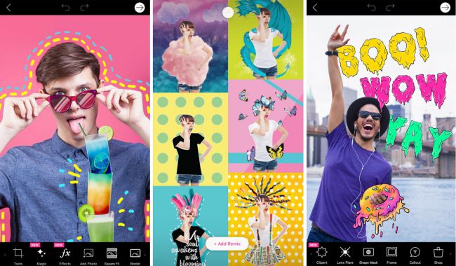 PicsArt - ứng dụng chuyên chỉnh sửa ảnh