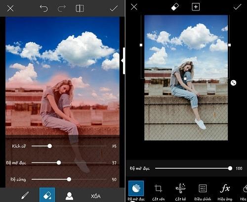 PicsArt - phần mềm chỉnh ảnh bầu trời phổ biến
