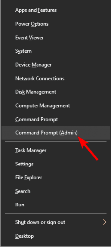 Hãy chọn vào mục Command Prompt hoặc Powershell