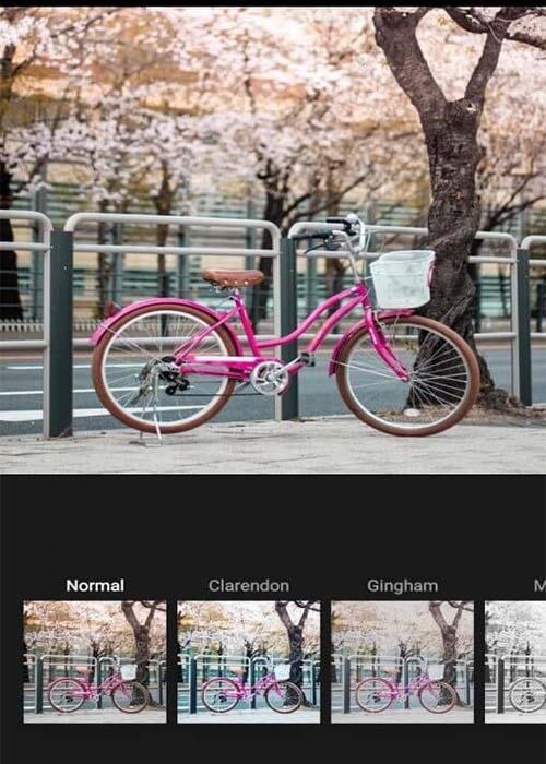 Lựa chọn filter đẹp khi chỉnh ảnh trên Instagram