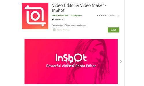 Inshot ứng dụng chỉnh sửa video chỉ trong một nốt nhạc
