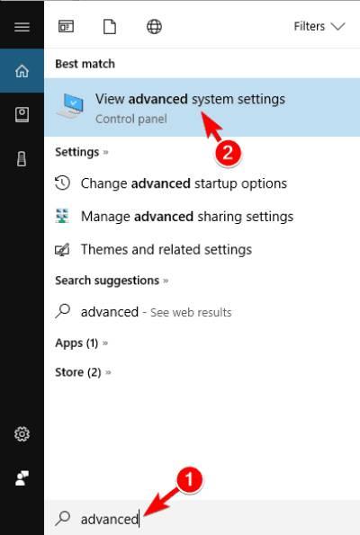 Tìm kiếm từ khóa “advanced”